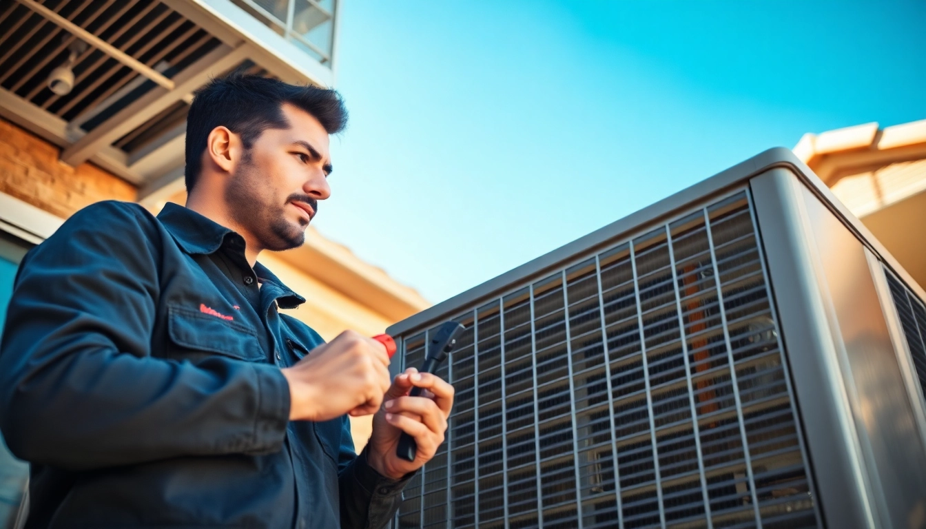 Technician provides ac repair glendale az service in bright suburban setting for quality home comfort.